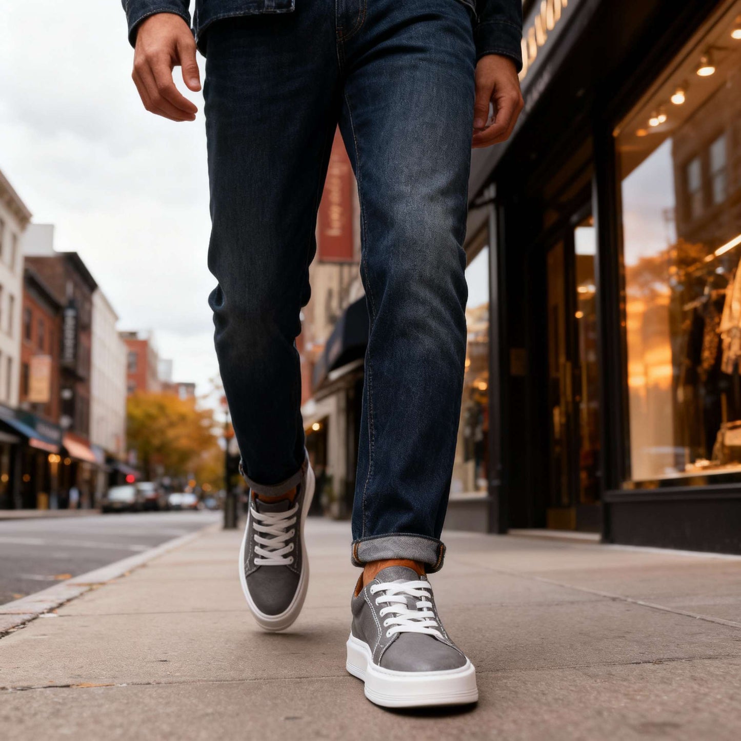 Conrad Jones lädersneakers