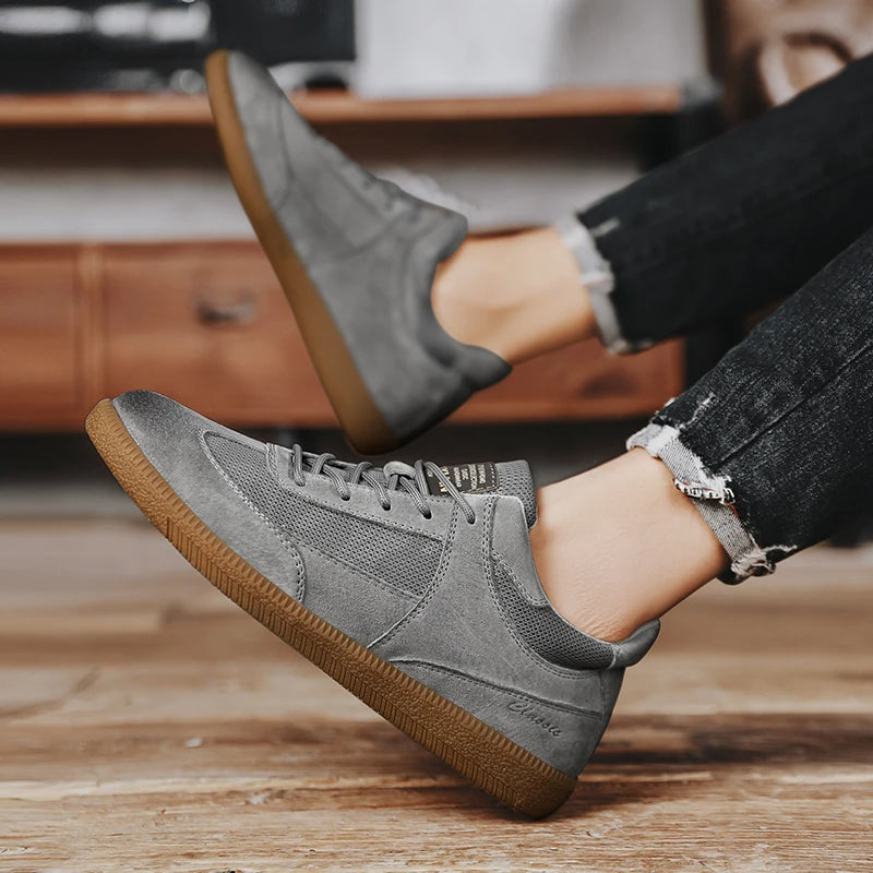 Verano sneakers i mocka och mesh