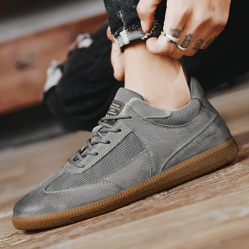 Verano sneakers i mocka och mesh