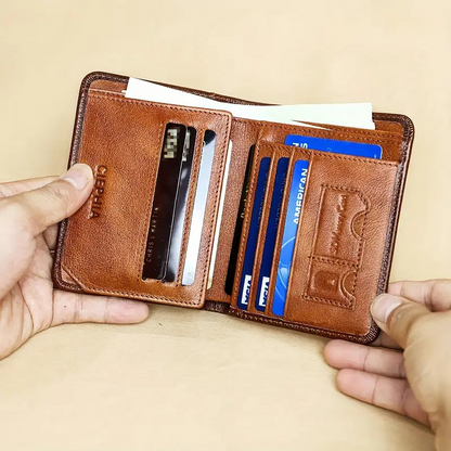 Slim Leather Wallet