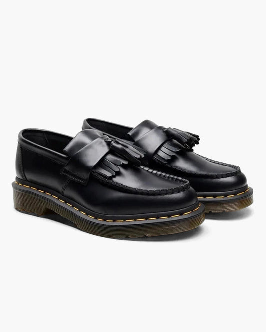 Loafers i läder