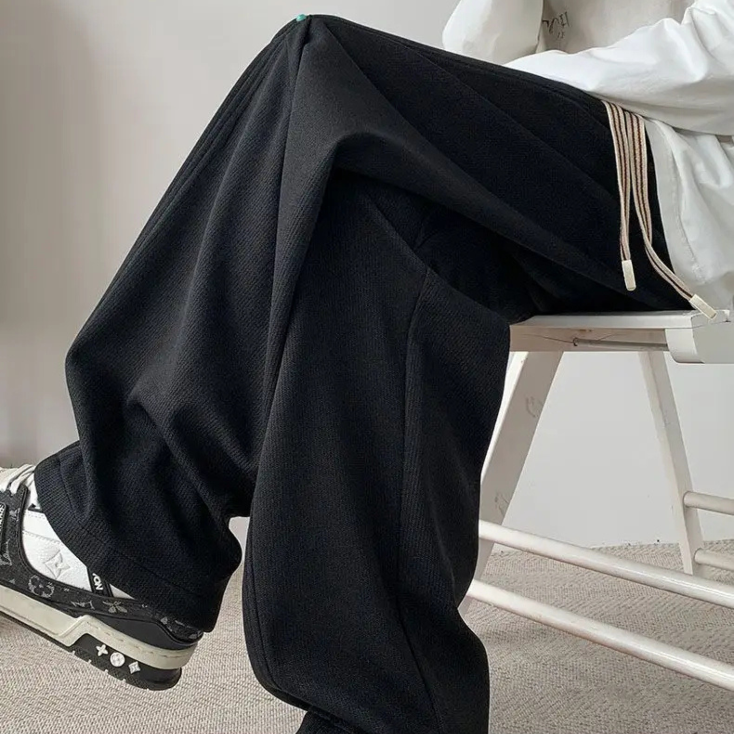 Sweatpants med panelskärning