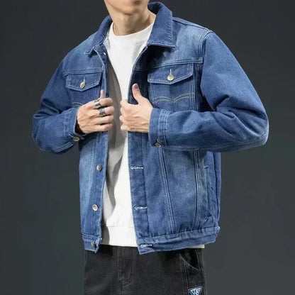 Avalon Sherpa-fodrad jeansjacka