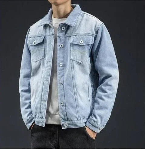 Avalon Sherpa-fodrad jeansjacka
