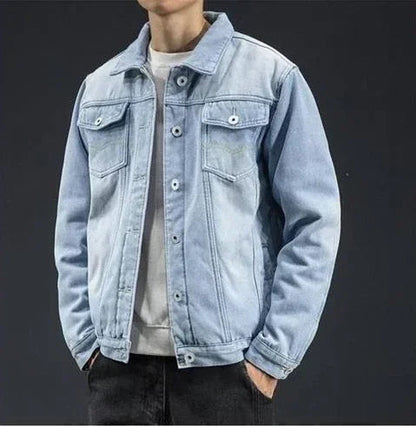 Avalon Sherpa-fodrad jeansjacka