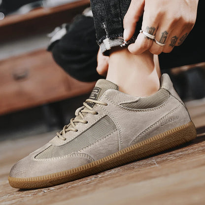 Verano sneakers i mocka och mesh