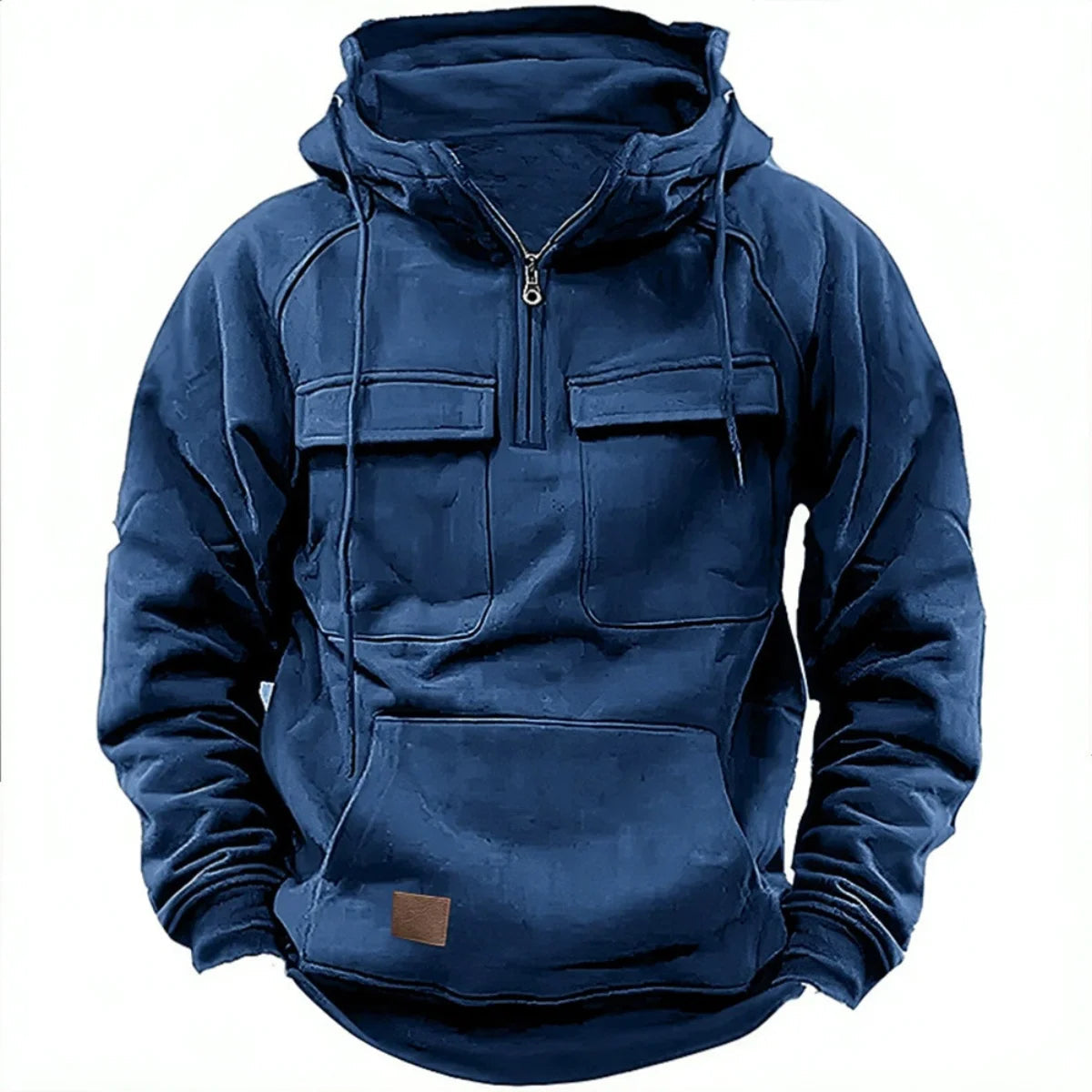 Mission Quarter-Zip-Huvtröja