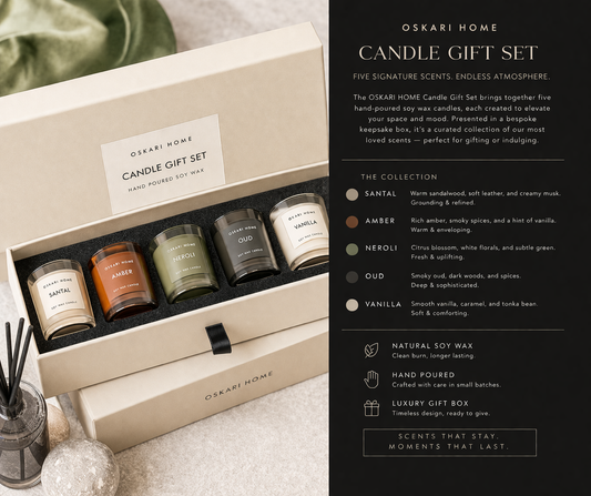 OSKARI HOME | Signature Candle Gift Set