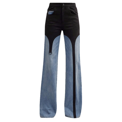 Matching Strange Flavor Spring Casual High Jeans