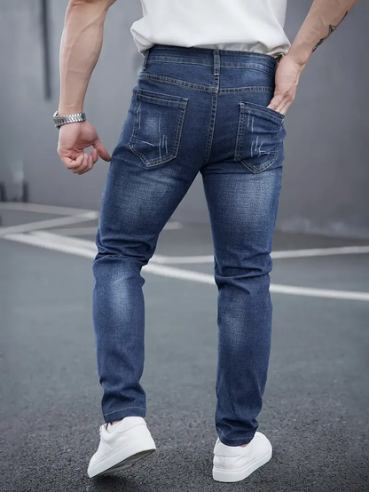Savage Cut avsmalnande jeans