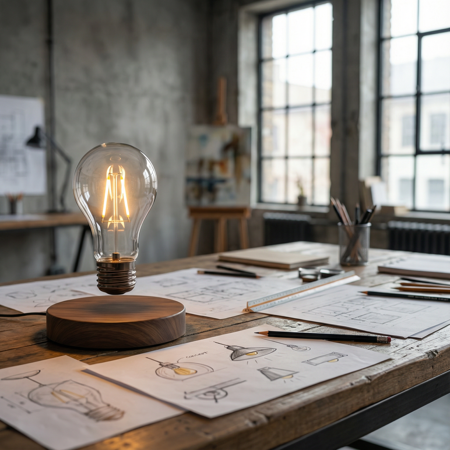 Lysa – Flytande magnetisk LED-bordslampa