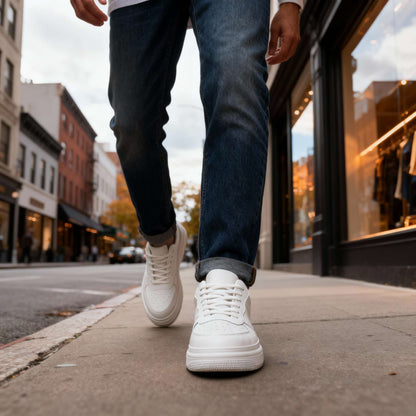 Jay Grant lädersneakers