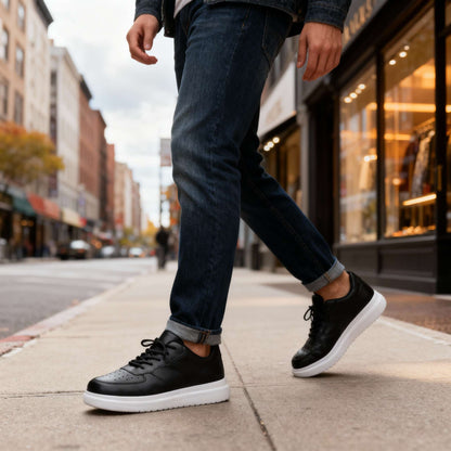 Jay Grant lädersneakers