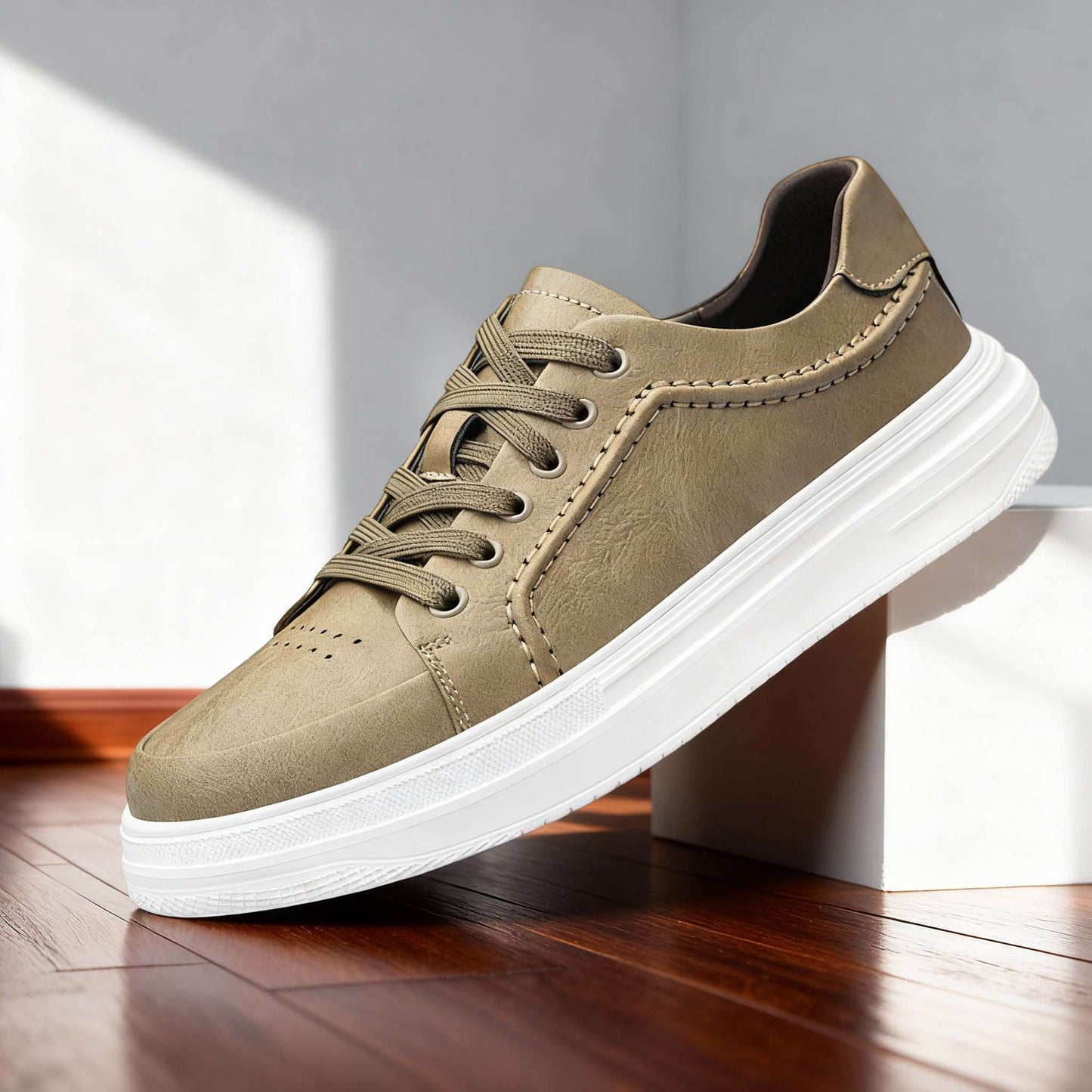 Callum Davidson lädersneakers