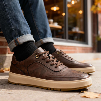 Lucas lädersneakers