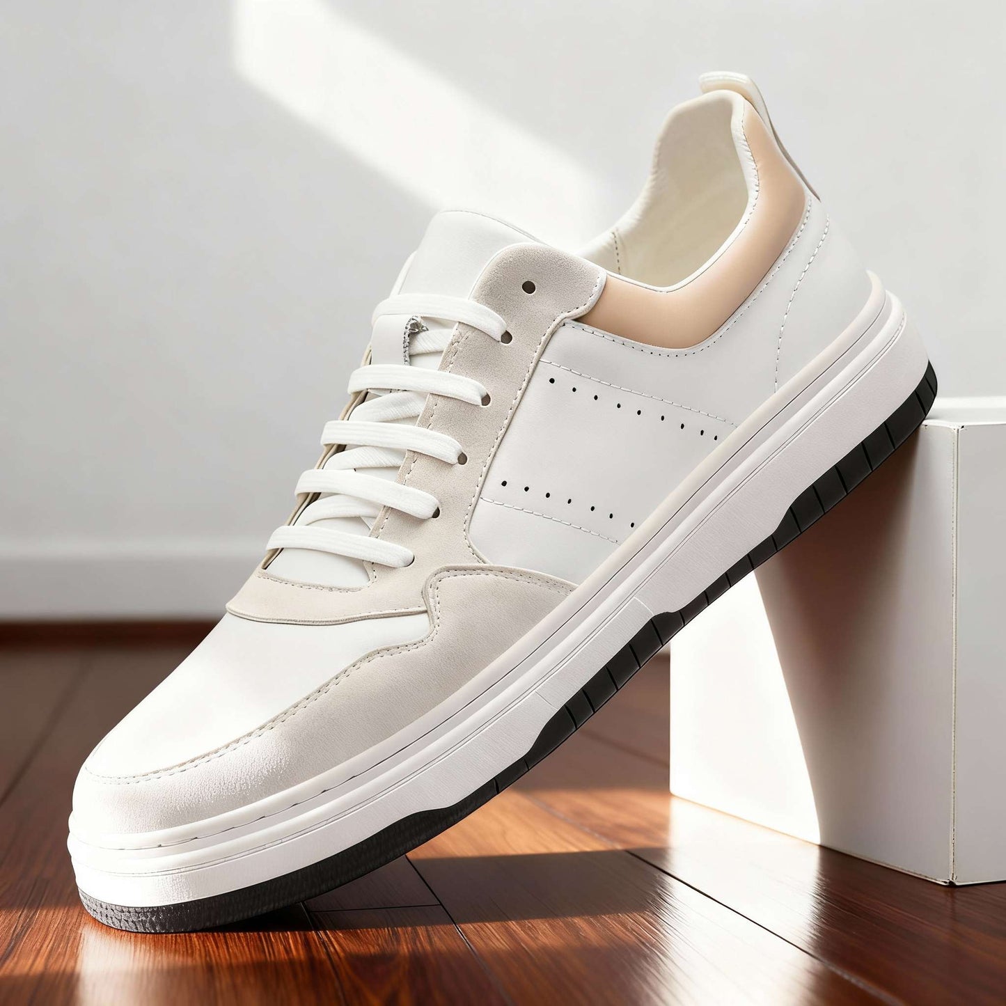 Thomas Miles lädersneakers
