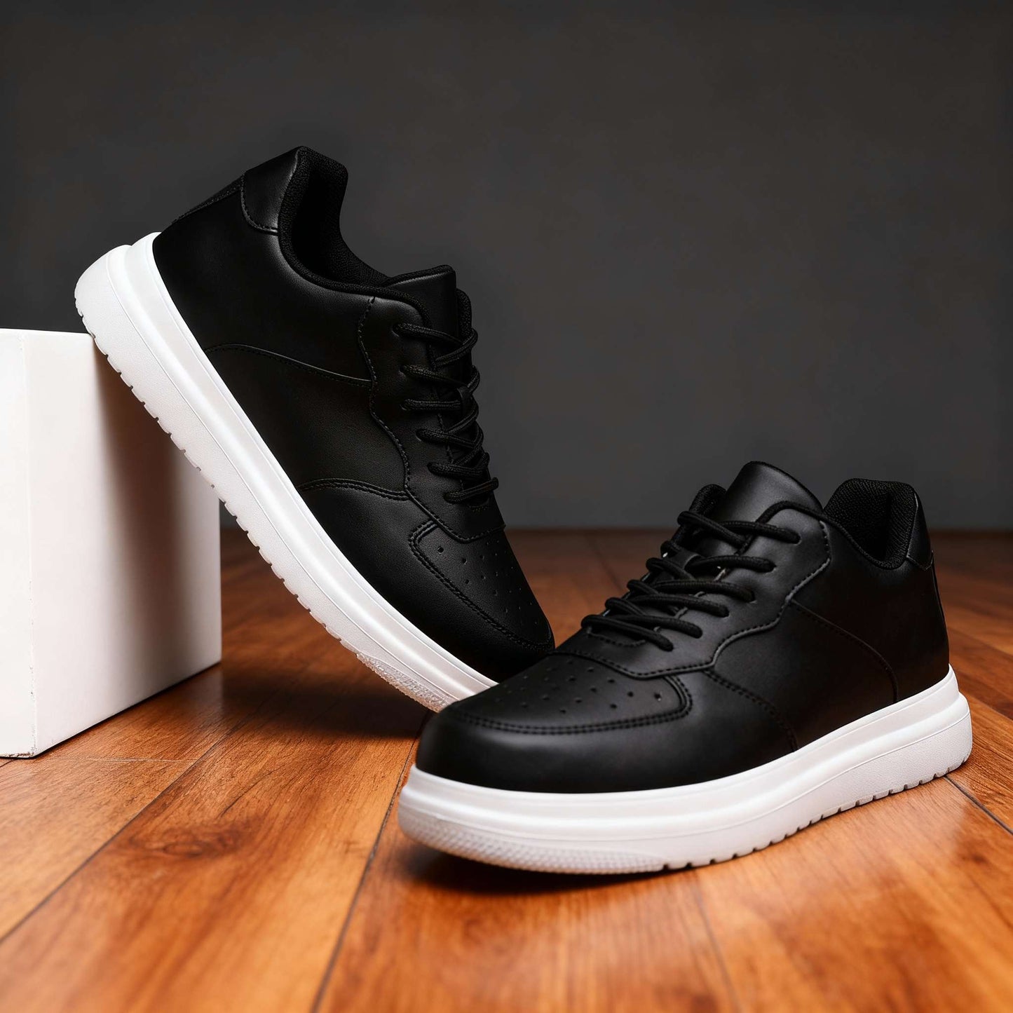 Jay Grant lädersneakers