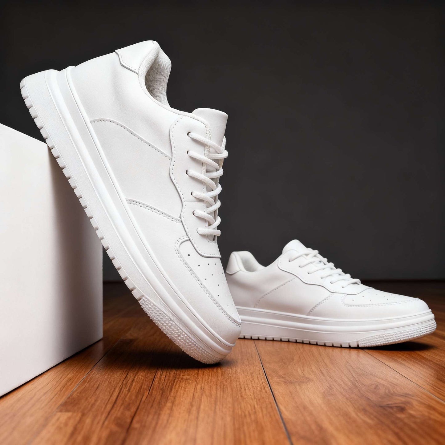 Jay Grant lädersneakers