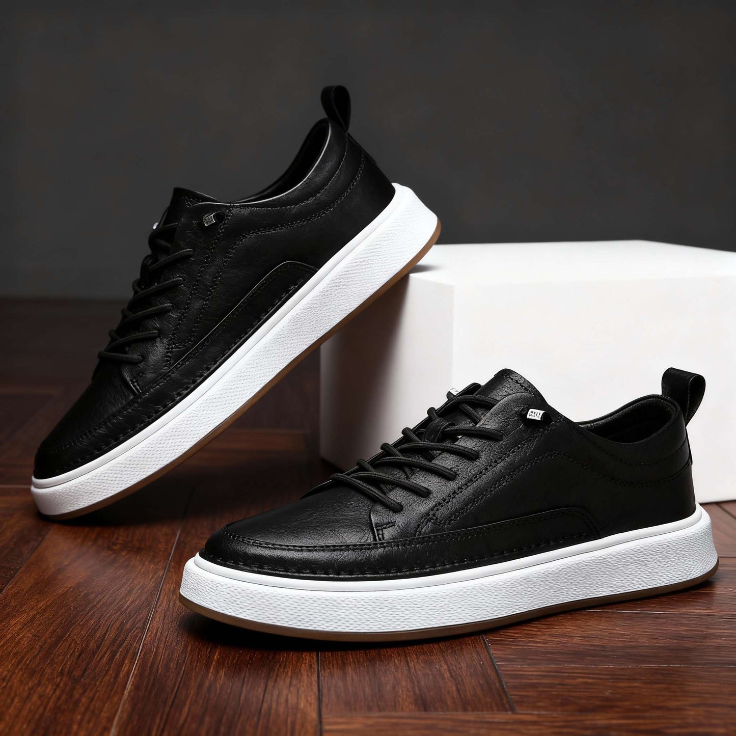 Hendrix lädersneakers