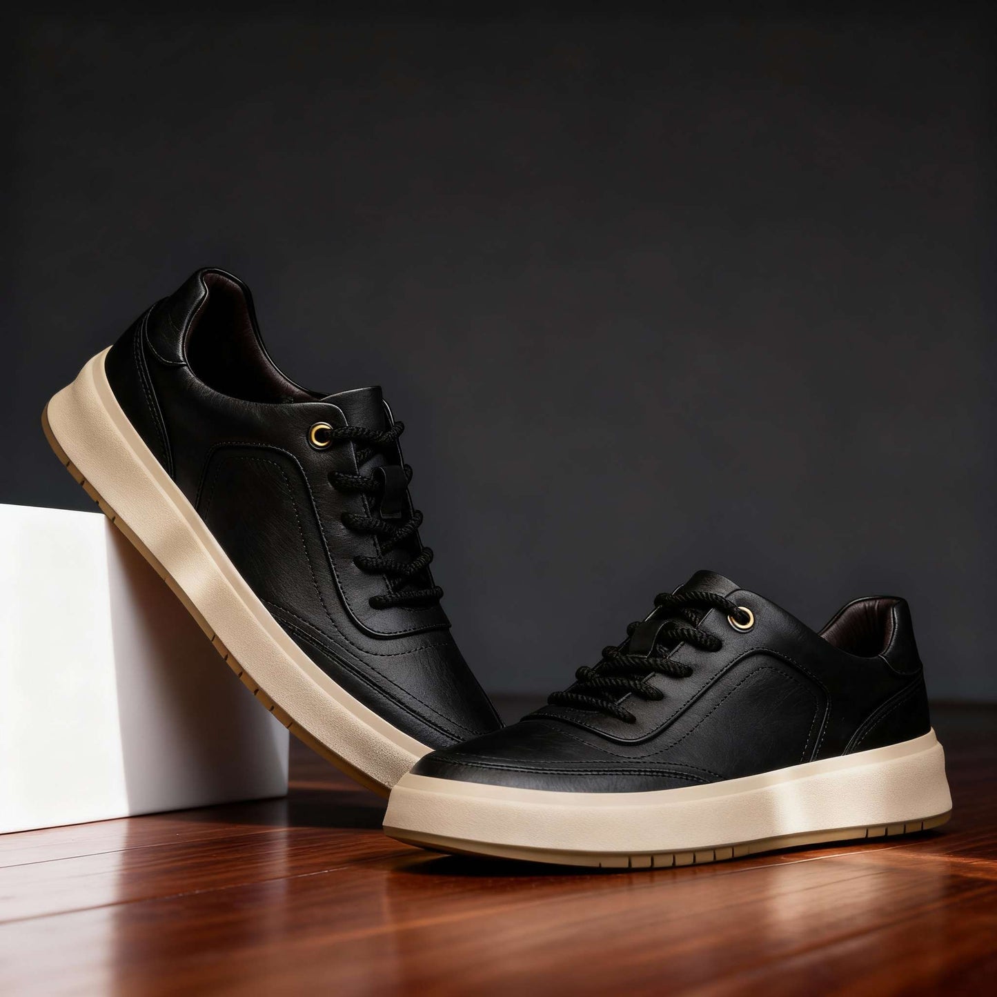 Lucas lädersneakers
