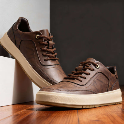 Lucas lädersneakers