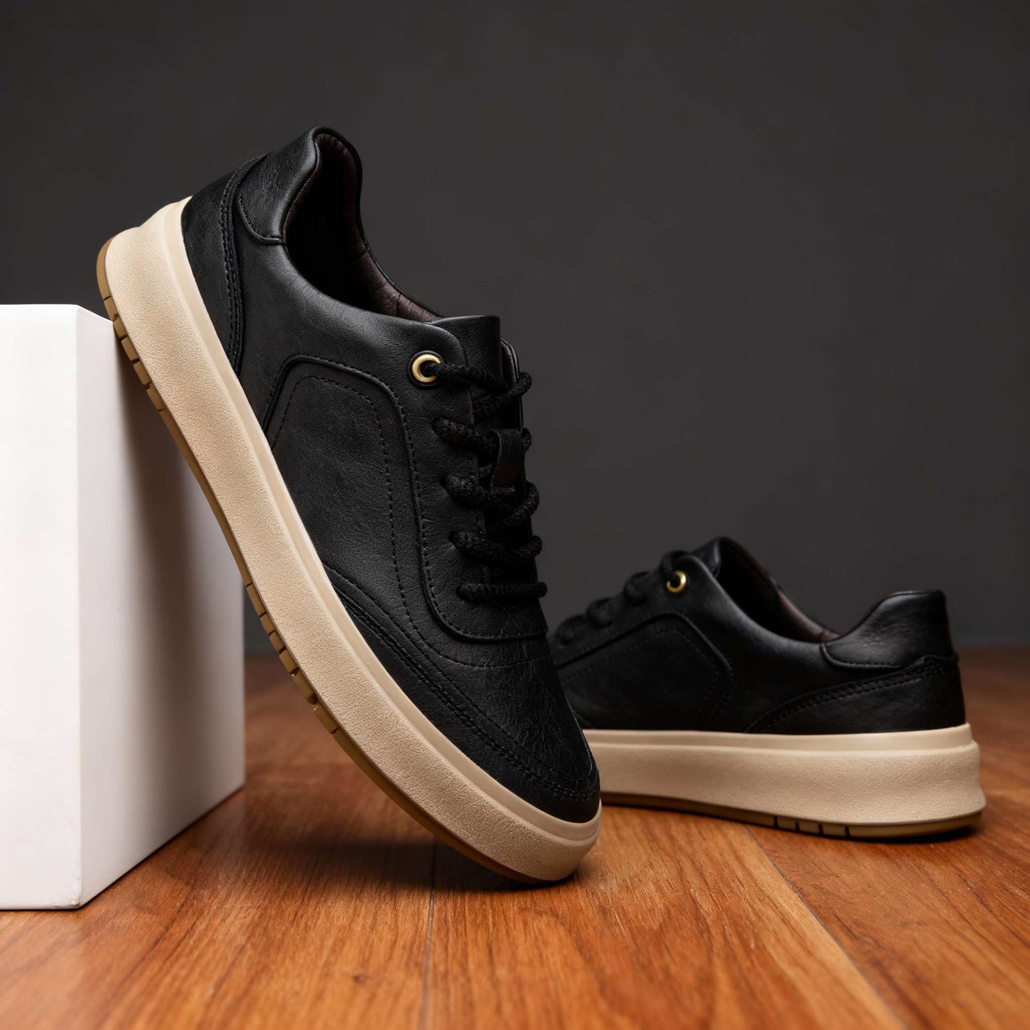 Lucas lädersneakers