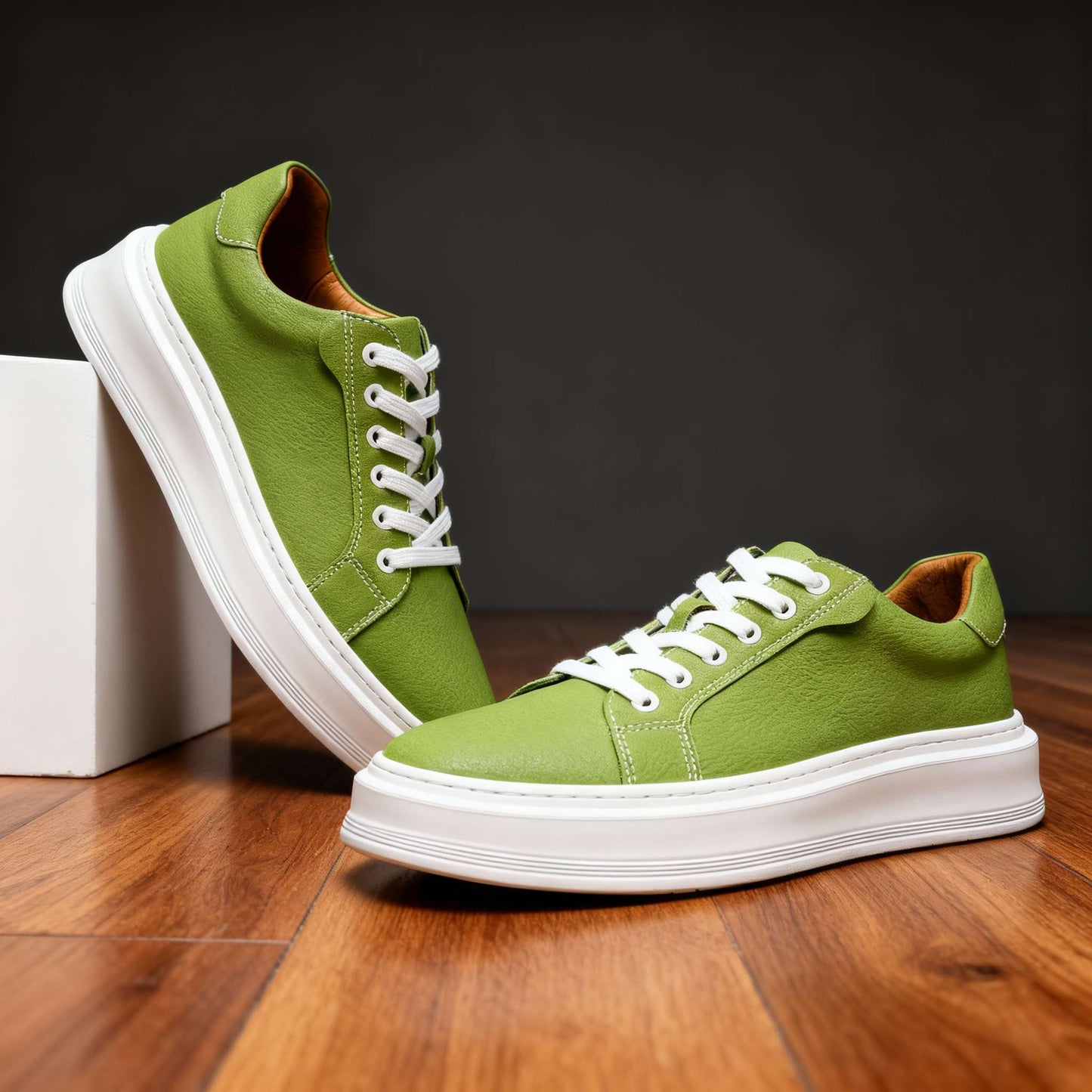 Conrad Jones lädersneakers