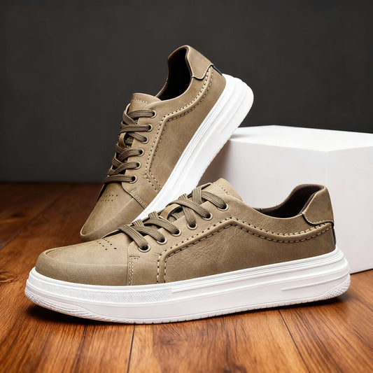 Callum Davidson lädersneakers