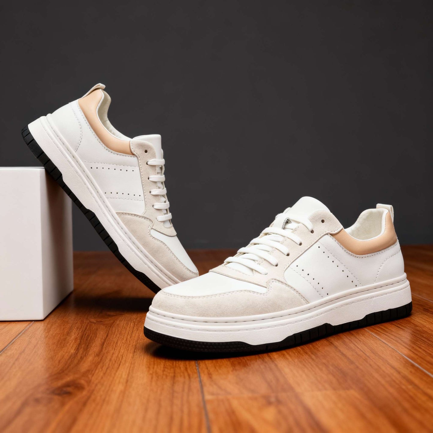 Thomas Miles lädersneakers