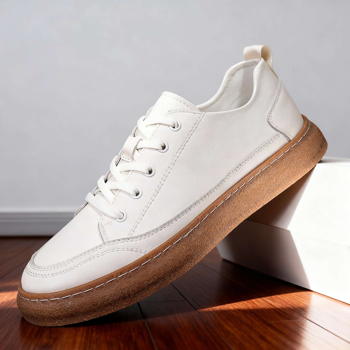 John Barton lädersneakers