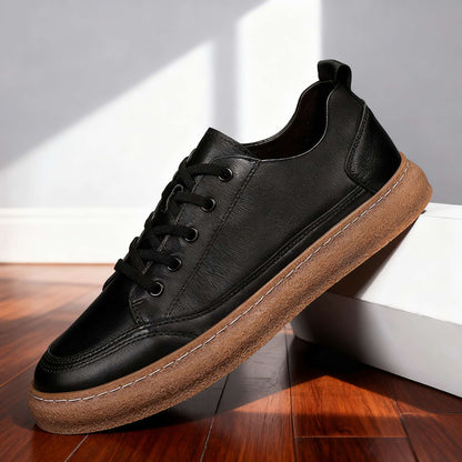 John Barton lädersneakers