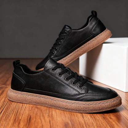 John Barton lädersneakers