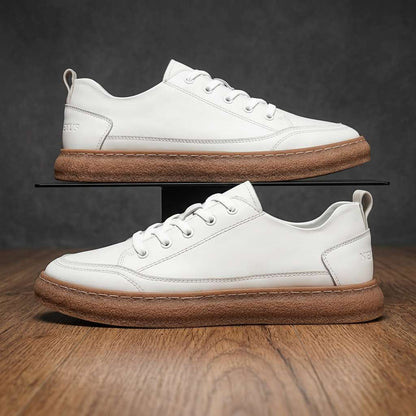 John Barton lädersneakers