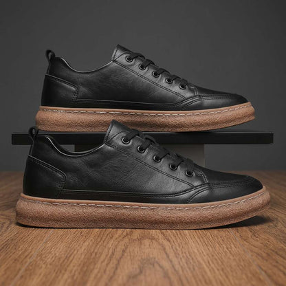 John Barton lädersneakers