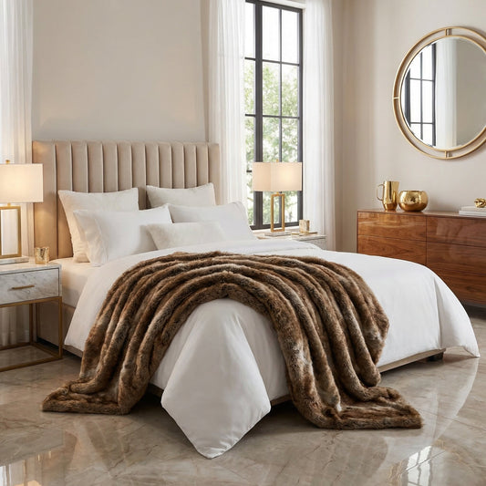 Bjarne - Luxury Faux Fur Blanket