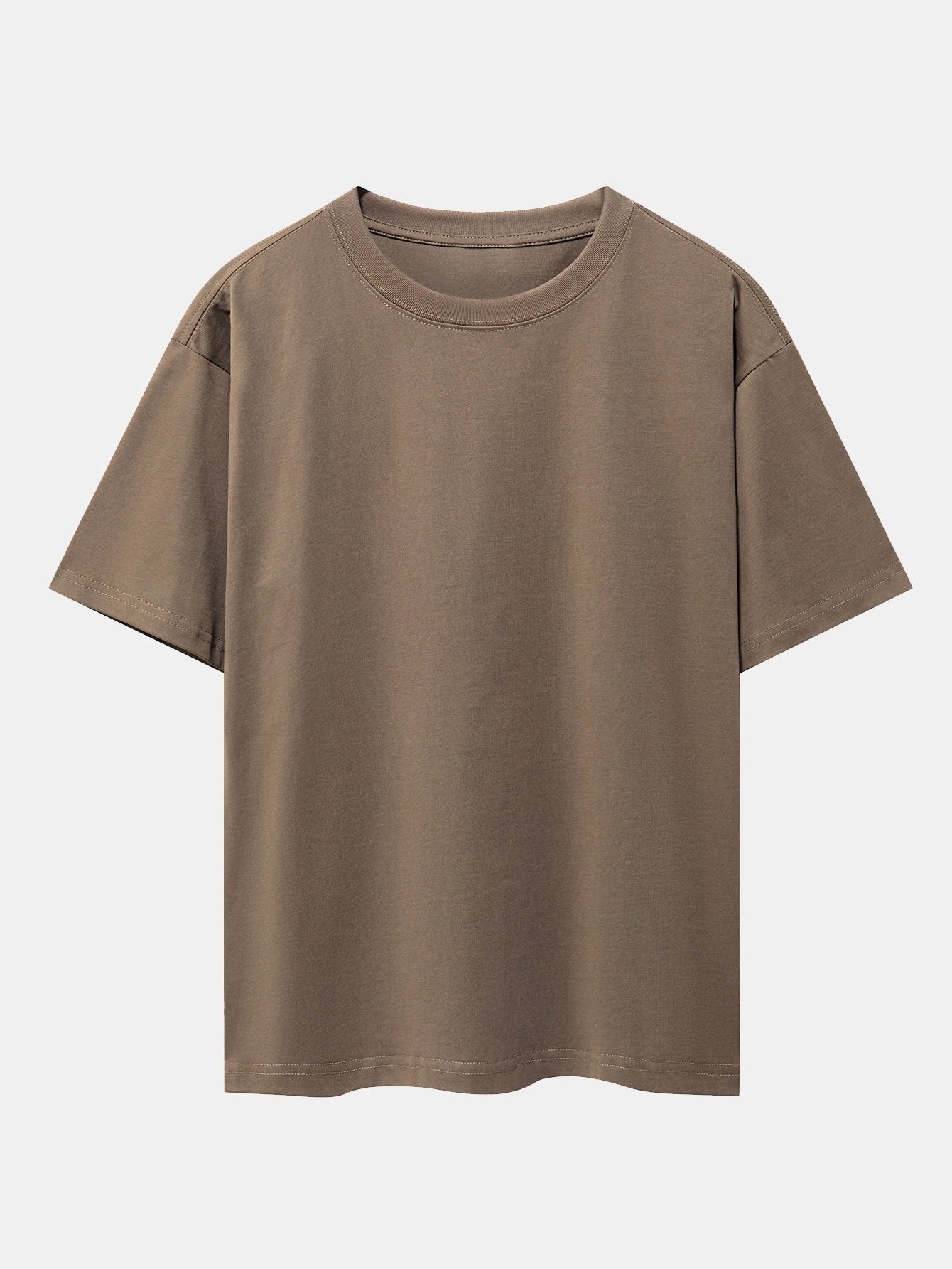 3-pack T-shirt med kraftig kvalitet och nedhasad axelsöm i oversize-modell