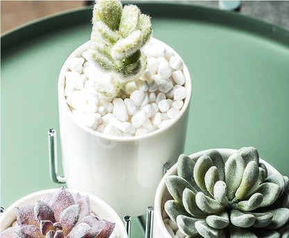 Ida - Blomkrukor i keramik med modernt ställ